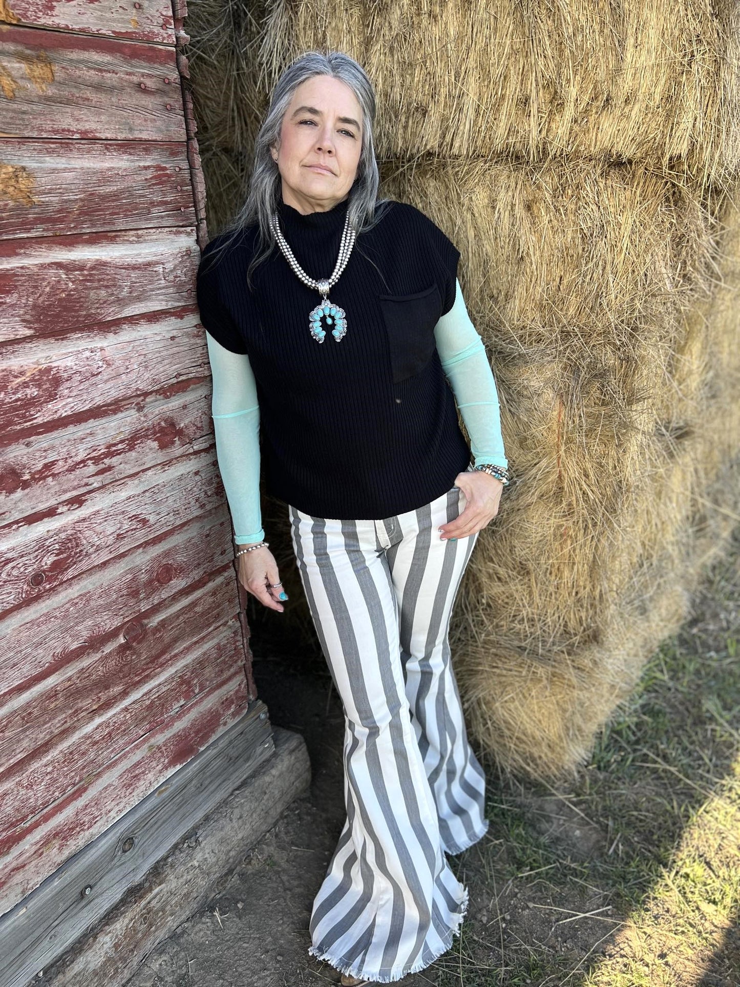 "Shelby" Flared Pants