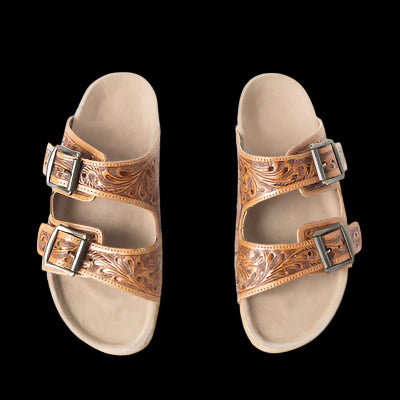 Falling Feather Sandals