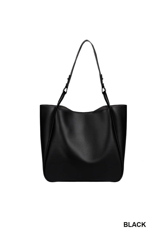 Trendy Leather Shoulder Bag