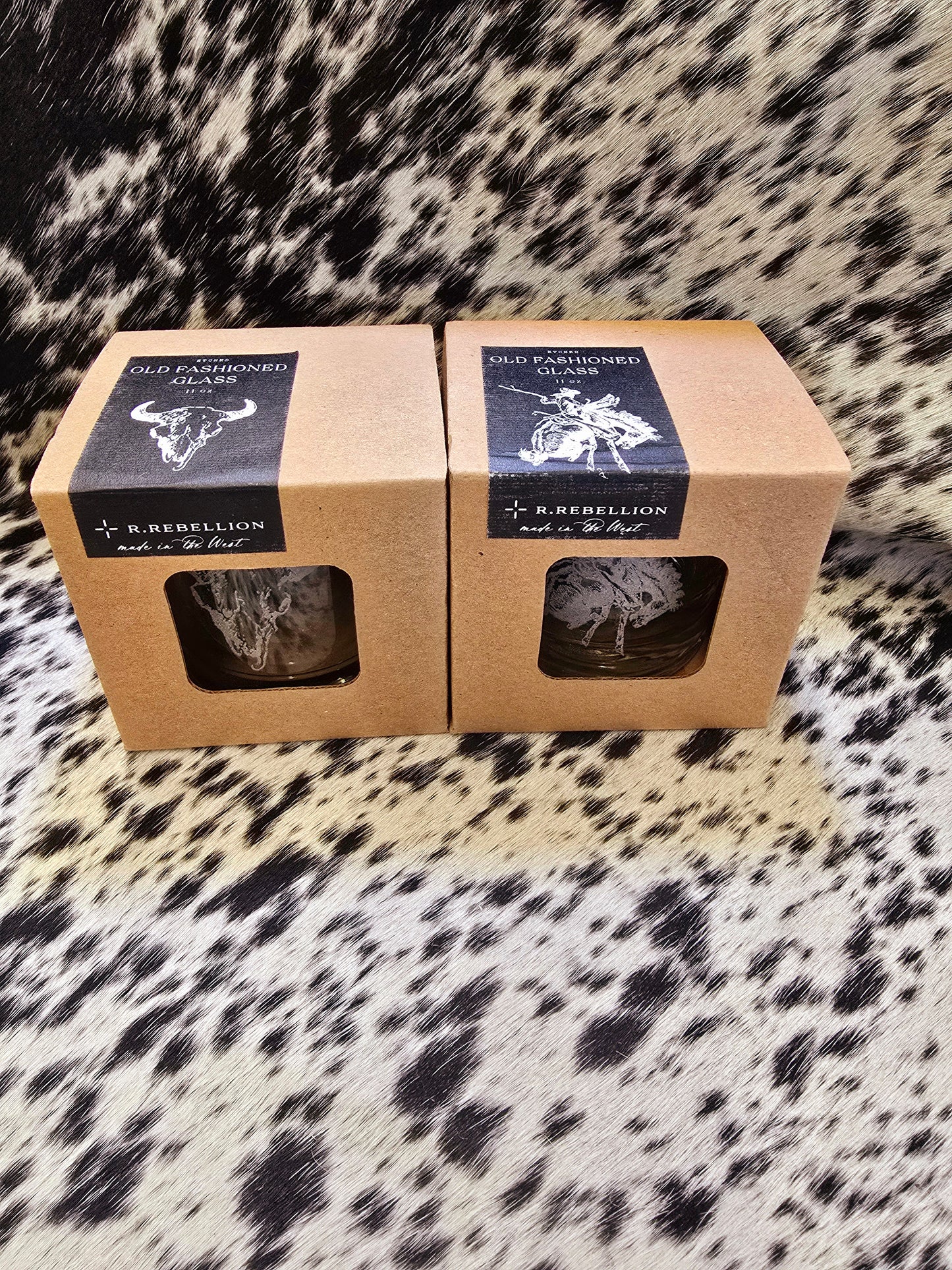 R. Rebellion Whiskey Glasses