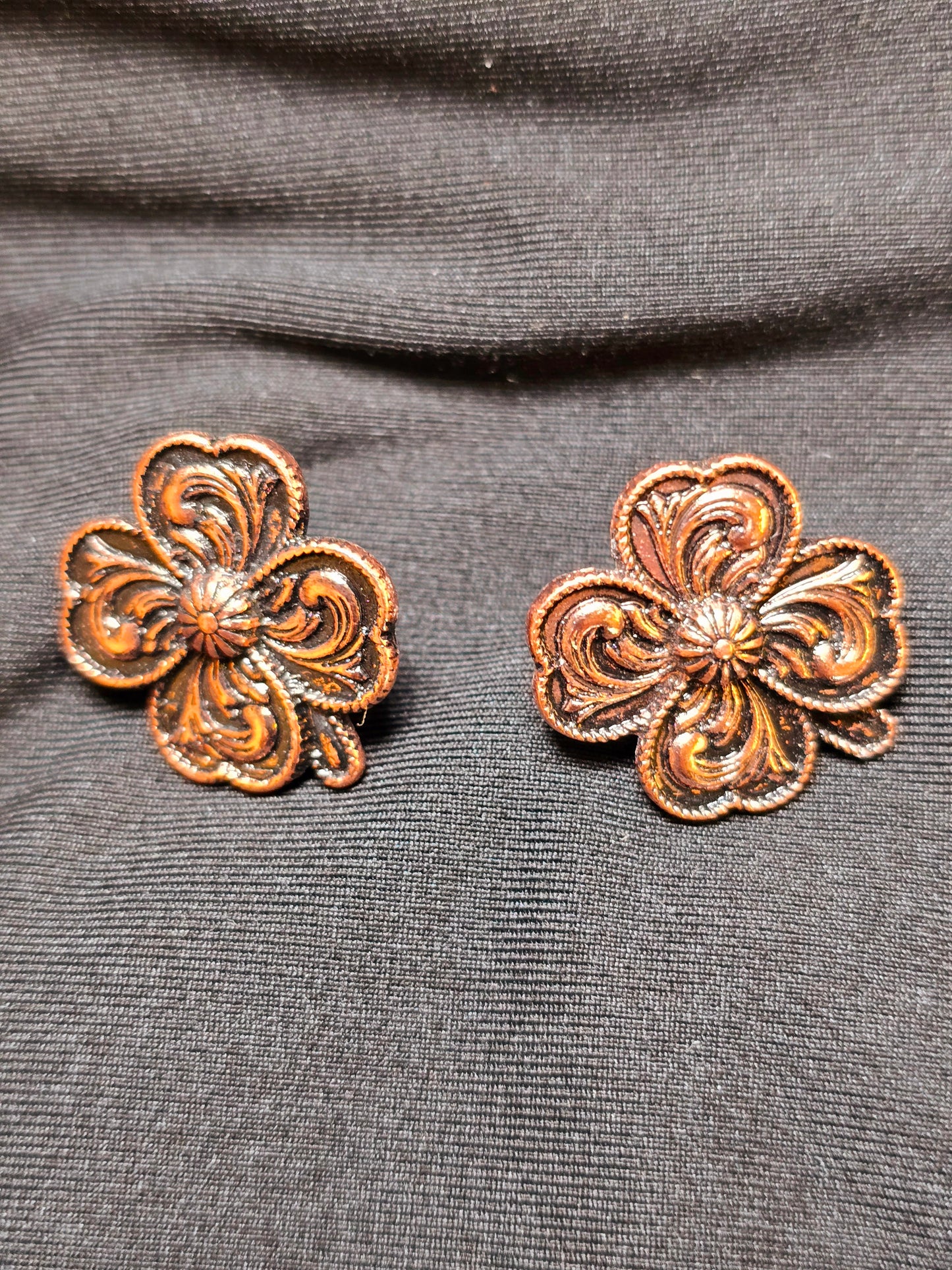 Four Leaf Clover Stud Earrings